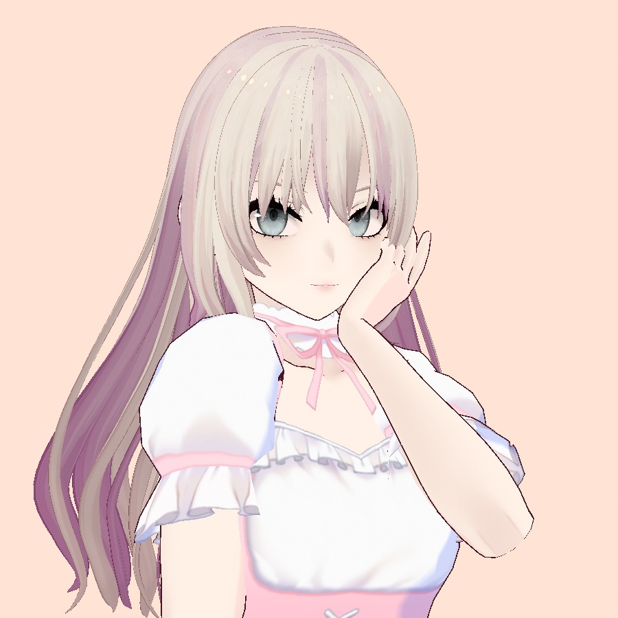 【VRoid / VRM model】もか moka 【オリジナル3Dモデル】