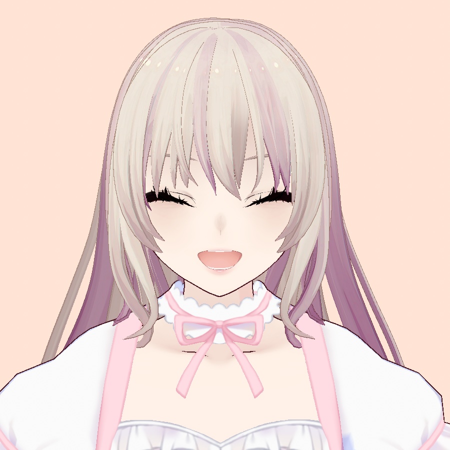 【VRoid / VRM model】もか moka 【オリジナル3Dモデル】