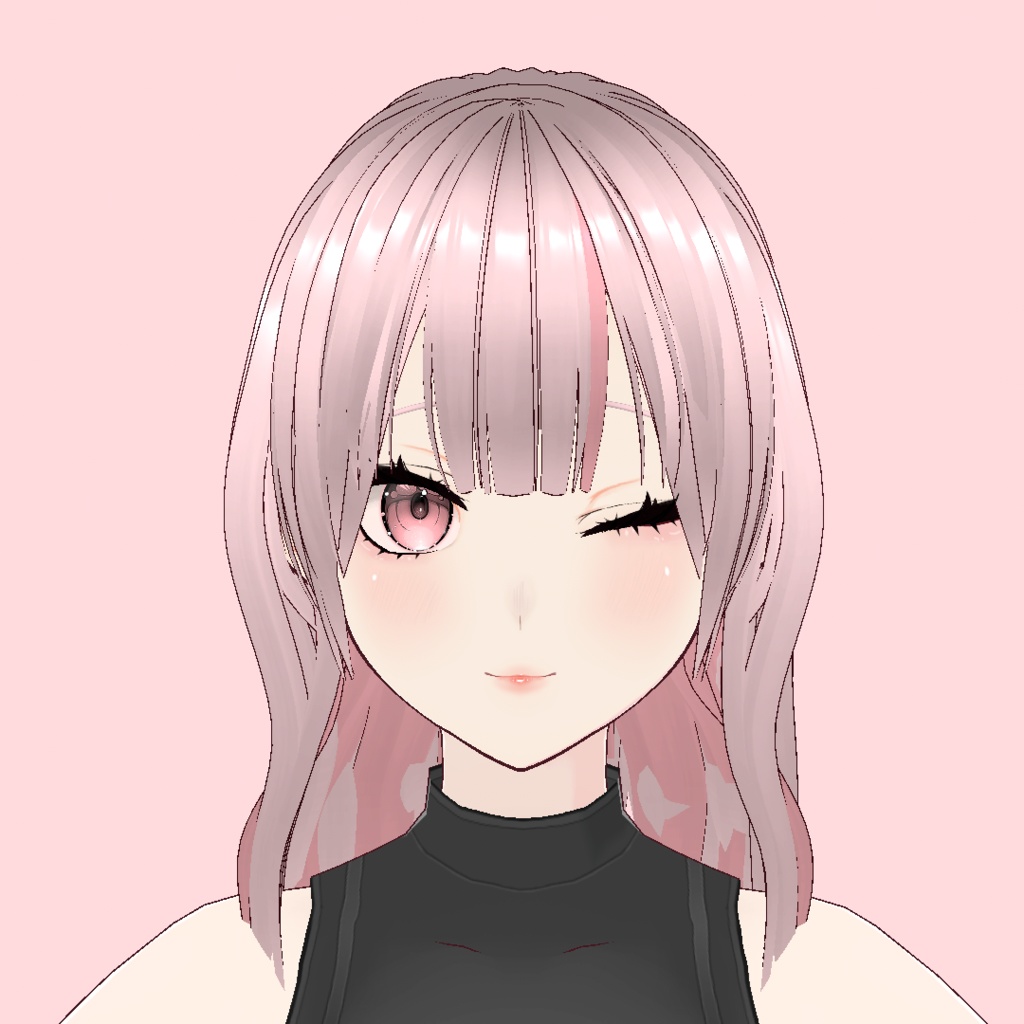 【VRoid / VRM model】さくら/sakura 【オリジナル3Dモデル】