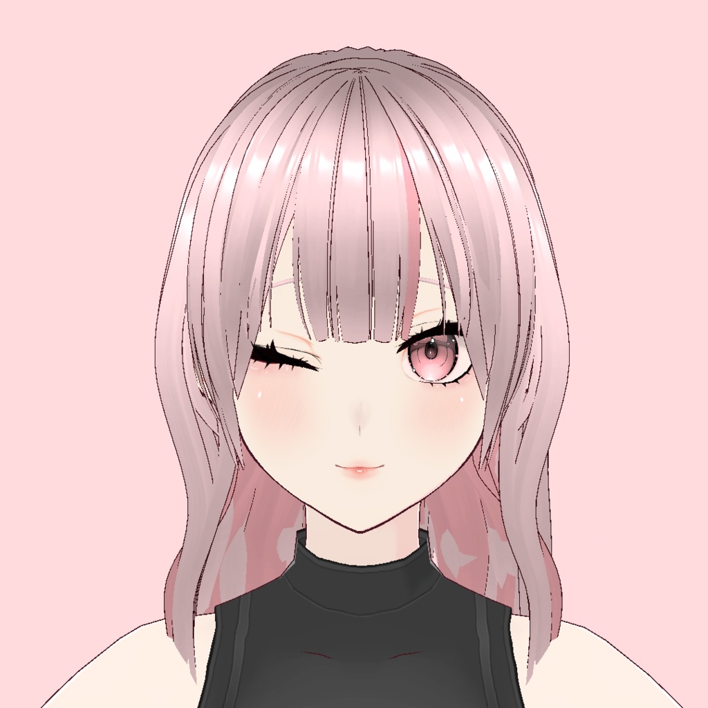 【VRoid / VRM model】さくら/sakura 【オリジナル3Dモデル】