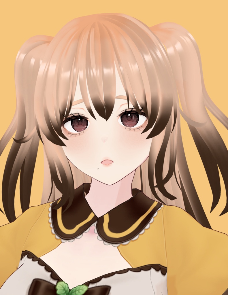 【VRoid / VRM model】こむぎ komugi 【オリジナル3Dモデル】