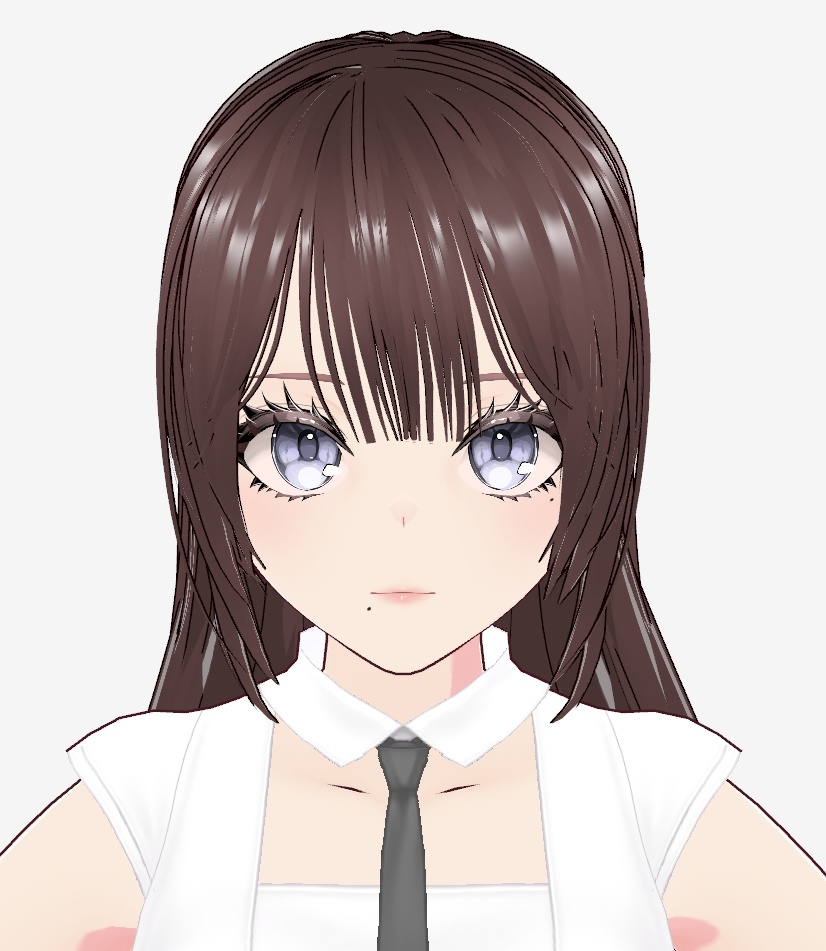 【vroid】girls long hair