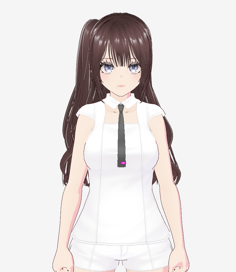 【vroid】girls long hair