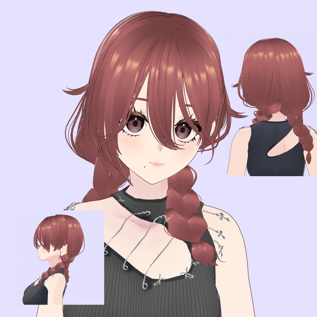 【vroid】girls hair