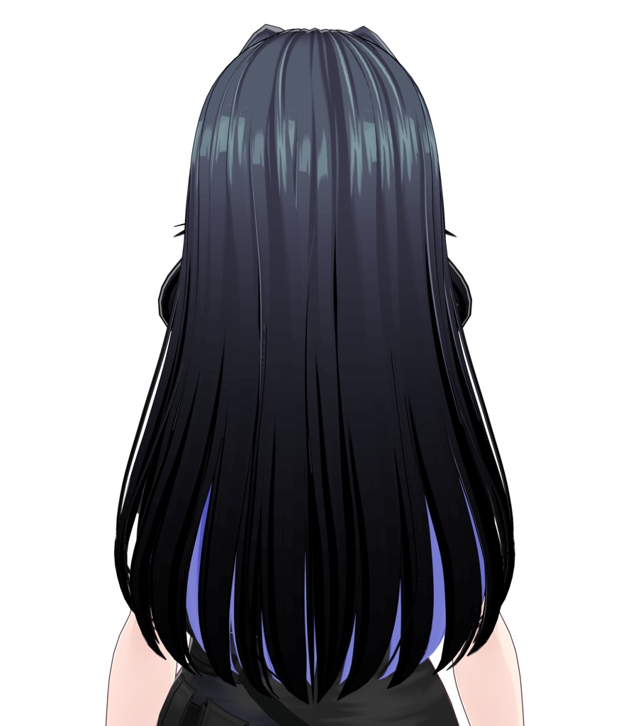 【vroid】girls hair/model【オリジナル3Dモデル】