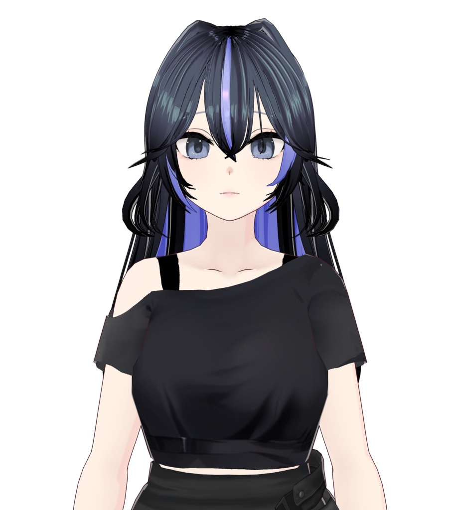 【vroid】girls hair/model【オリジナル3Dモデル】