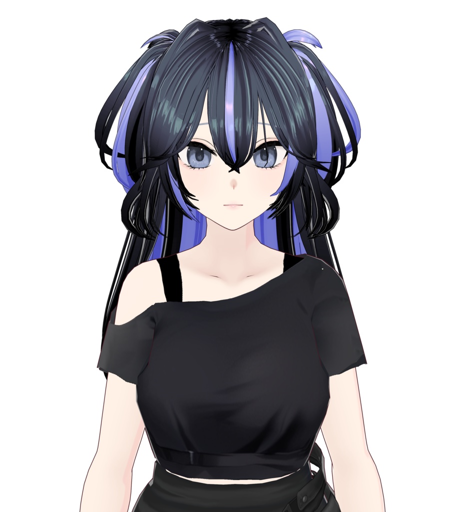 【vroid】girls hair/model【オリジナル3Dモデル】