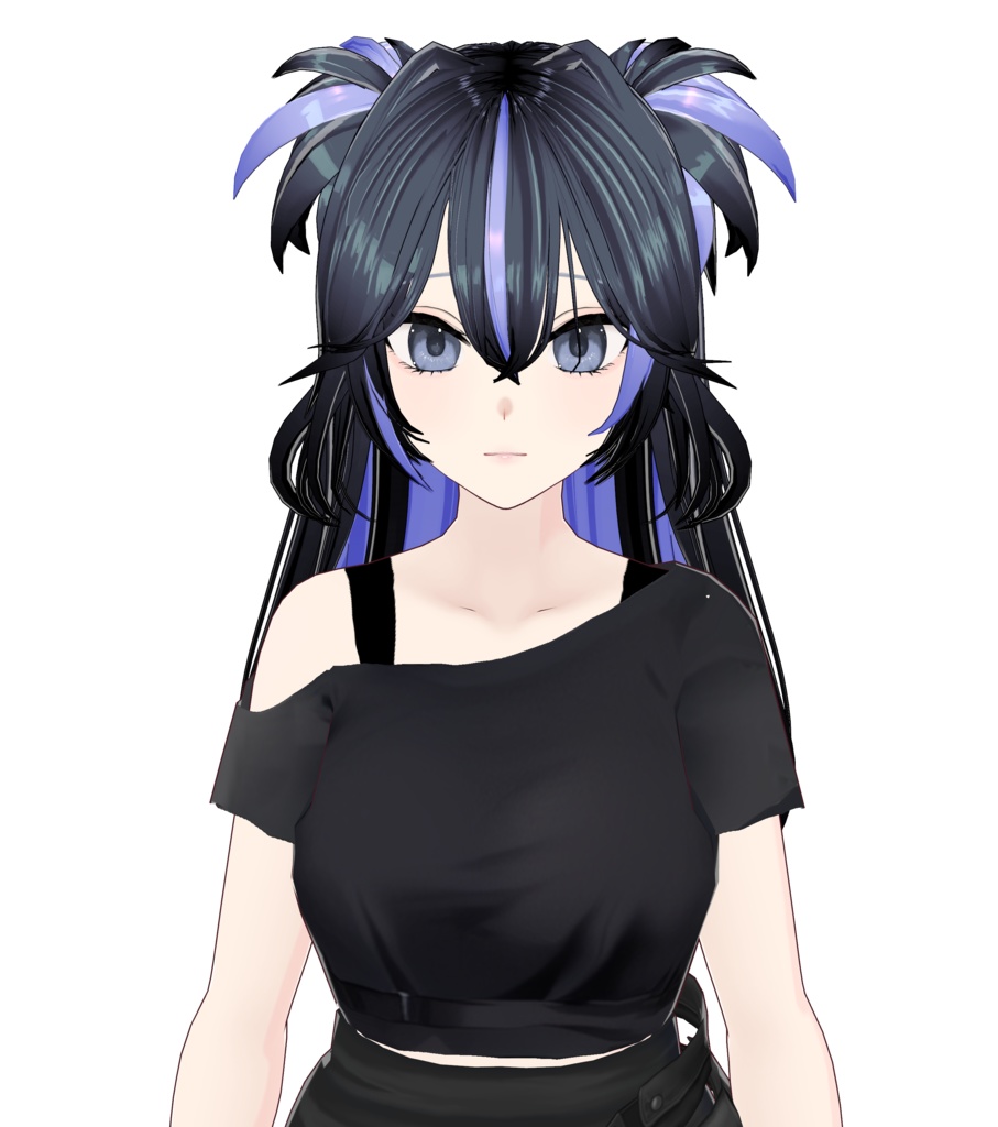 【vroid】girls hair/model【オリジナル3Dモデル】