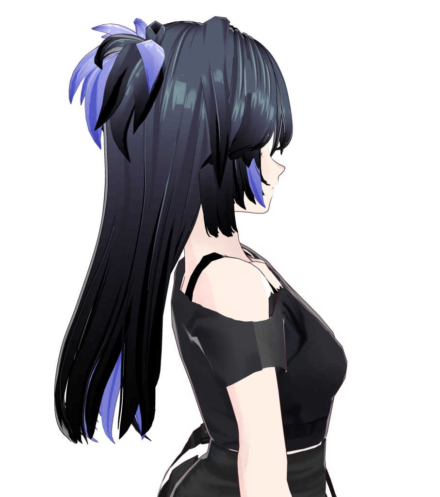 【vroid】girls hair/model【オリジナル3Dモデル】