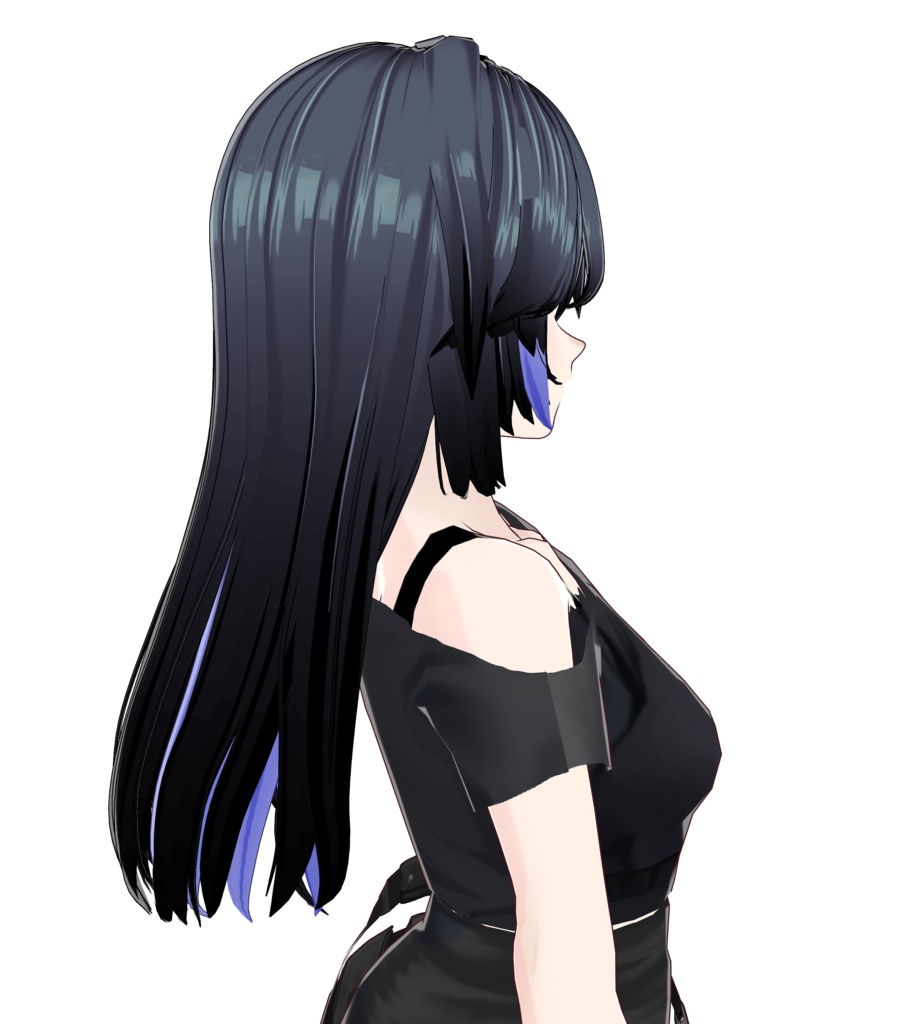 【vroid】girls hair/model【オリジナル3Dモデル】