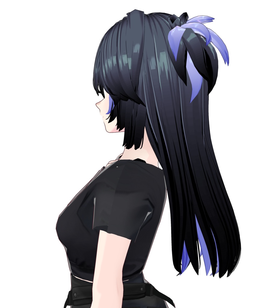 【vroid】girls hair/model【オリジナル3Dモデル】