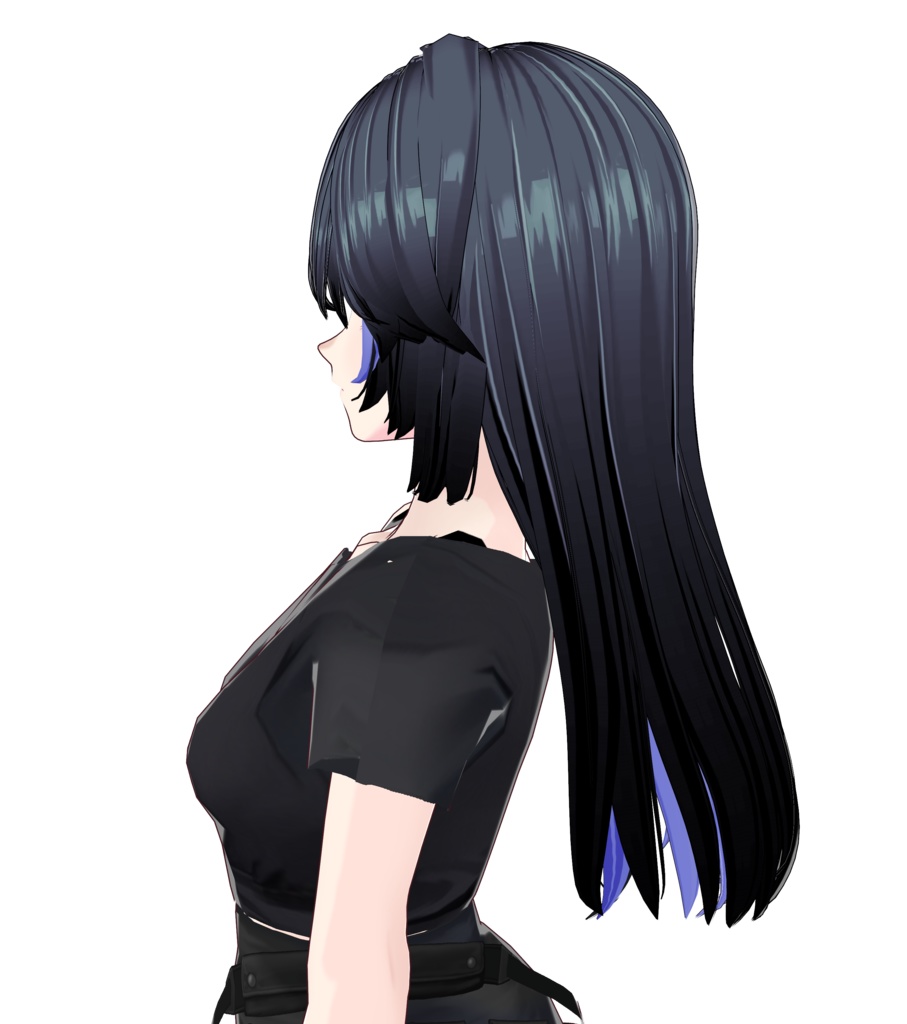 【vroid】girls hair/model【オリジナル3Dモデル】