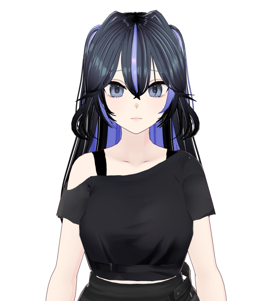 【vroid】girls hair/model【オリジナル3Dモデル】