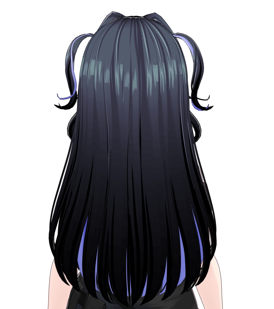 【vroid】girls hair/model【オリジナル3Dモデル】