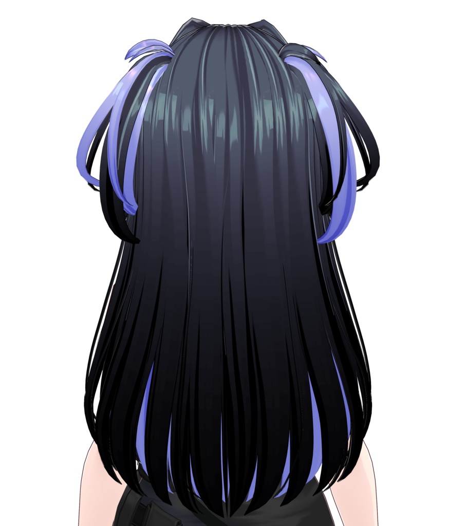 【vroid】girls hair/model【オリジナル3Dモデル】