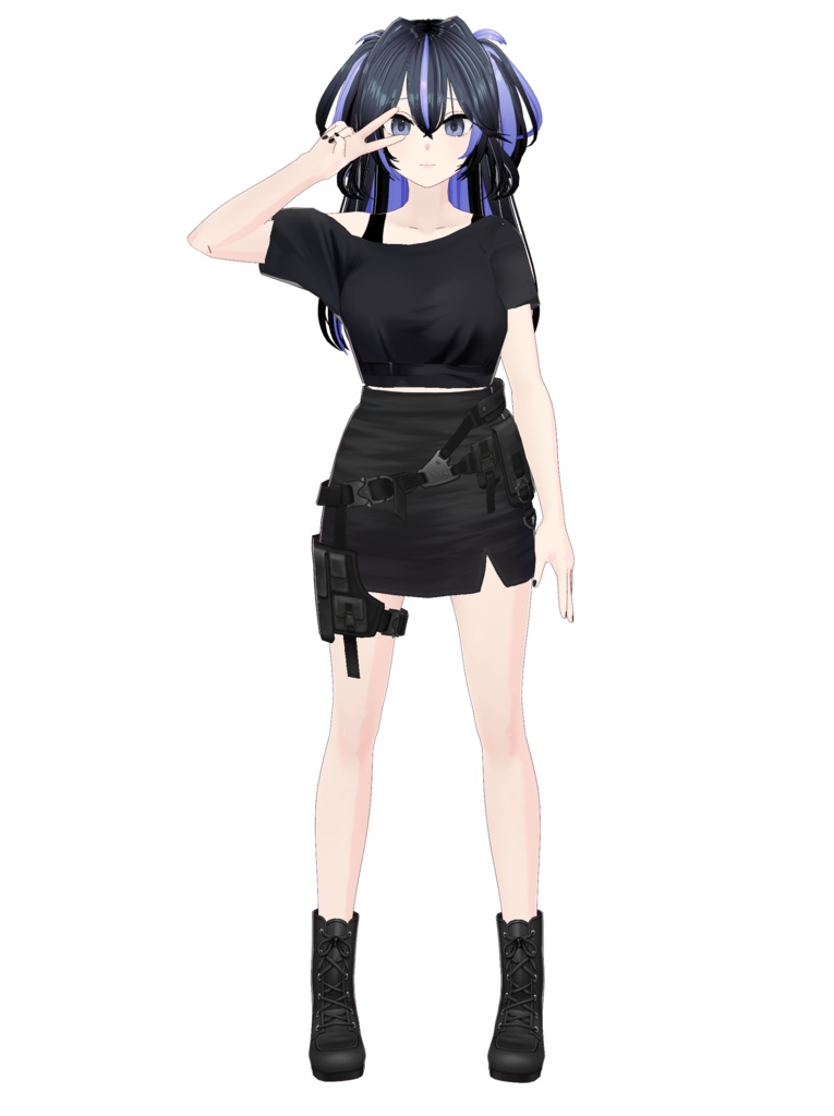 【vroid】girls hair/model【オリジナル3Dモデル】