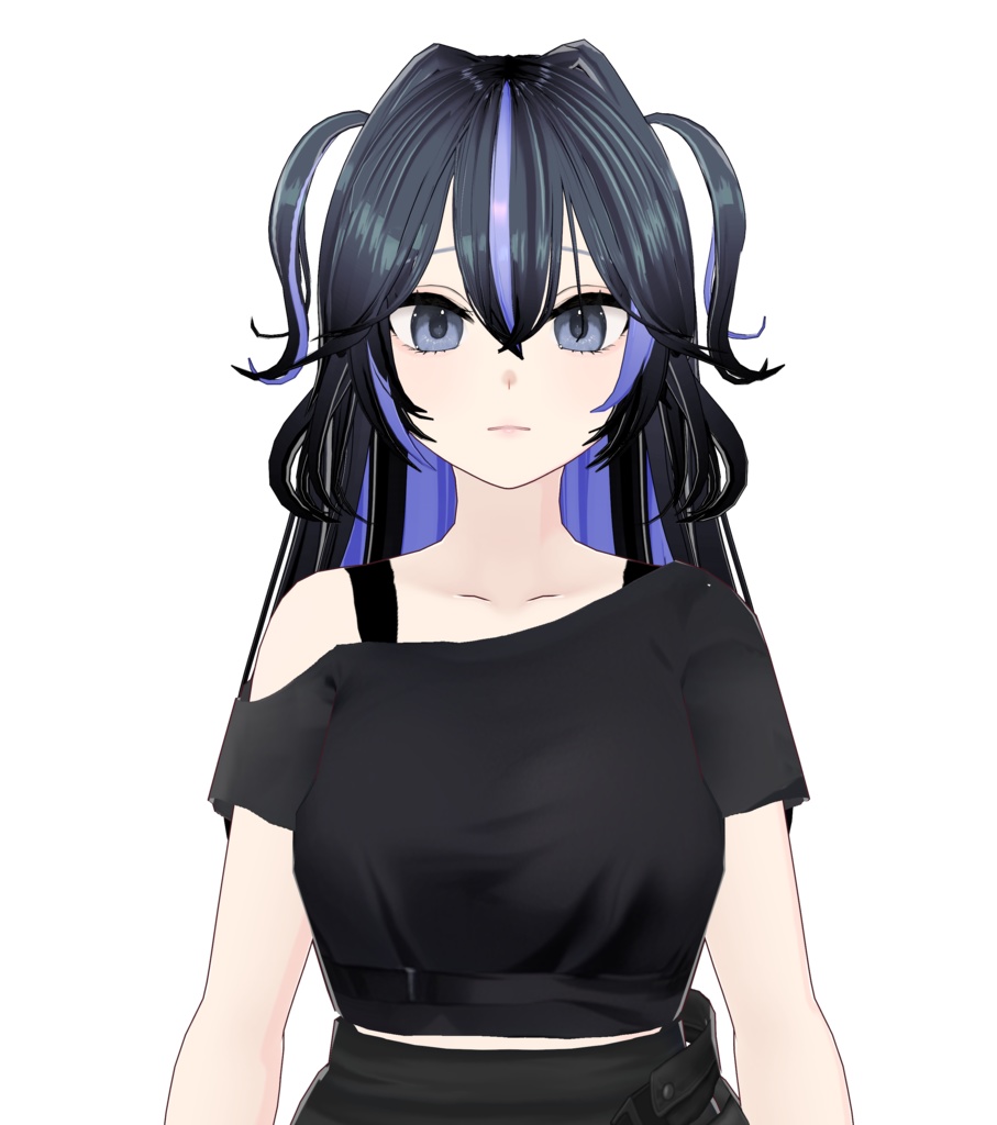 【vroid】girls hair/model【オリジナル3Dモデル】