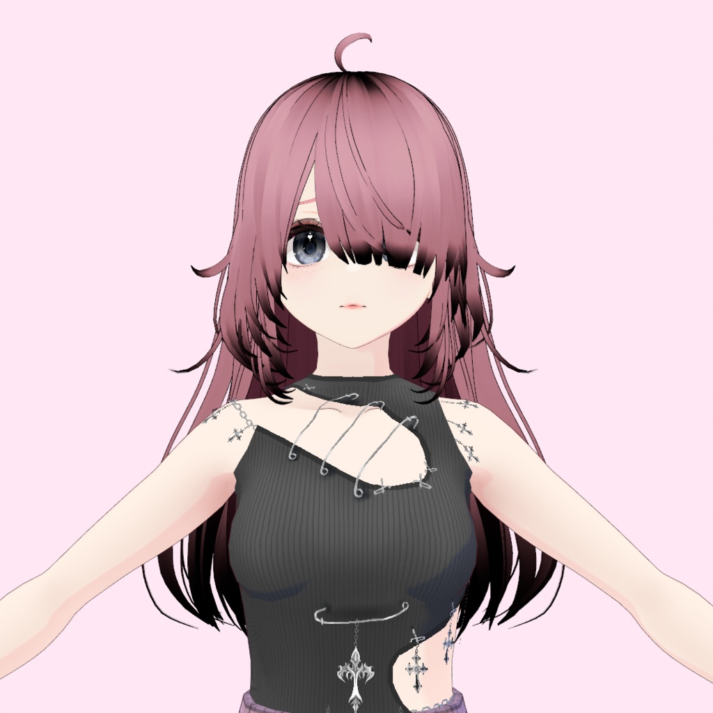 【vroid】original hair 9