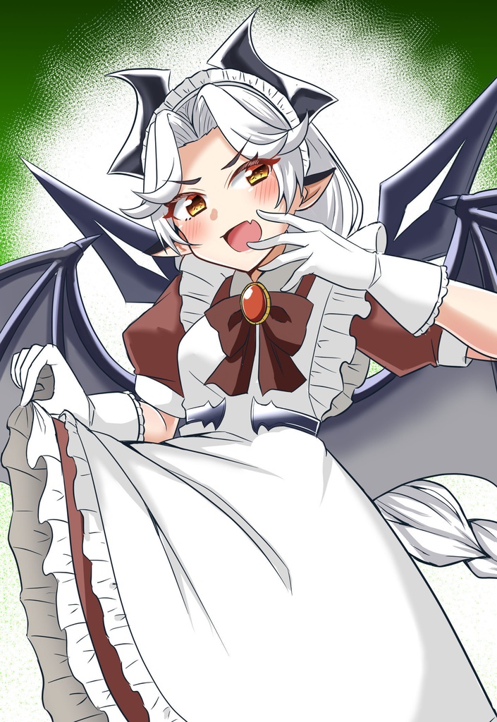 トリッカル メイド服ポストカード 単品