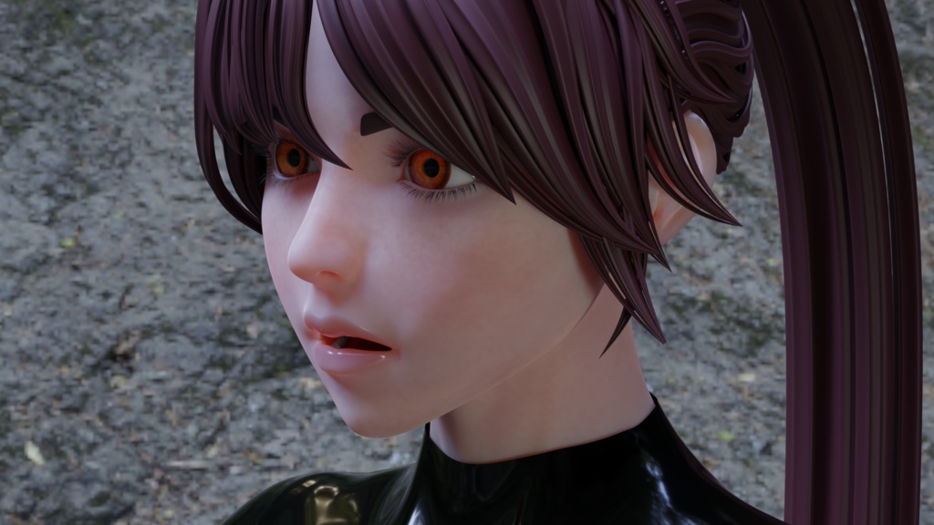 リアルな体(女性)Realistic body (female).VER2