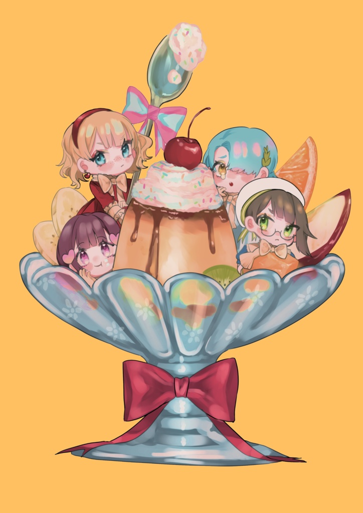 はなまるフルーツ・ア・ラモードアクスタ