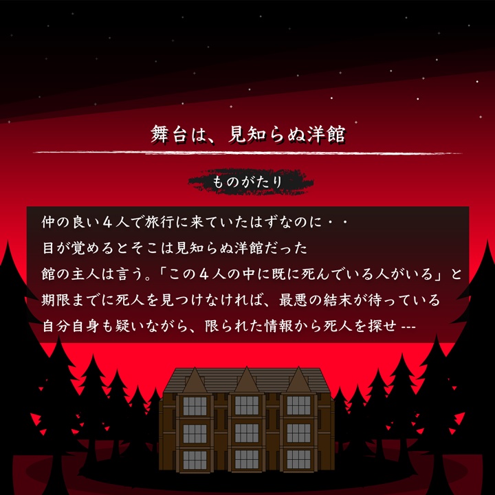 マーダーミステリー「夕暮れを望んだ探し物」【DL販売】マダミス