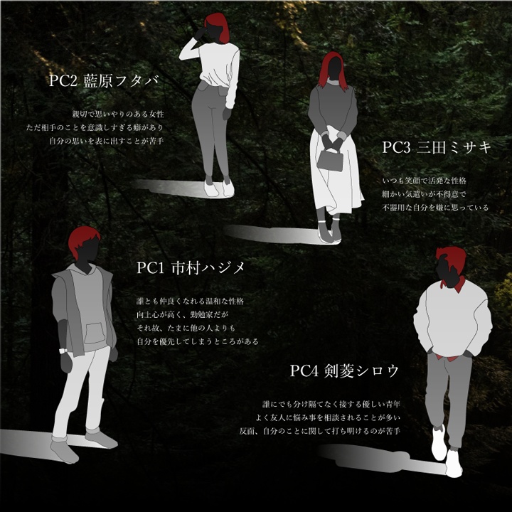 マーダーミステリー「夕暮れを望んだ探し物」【DL販売】マダミス