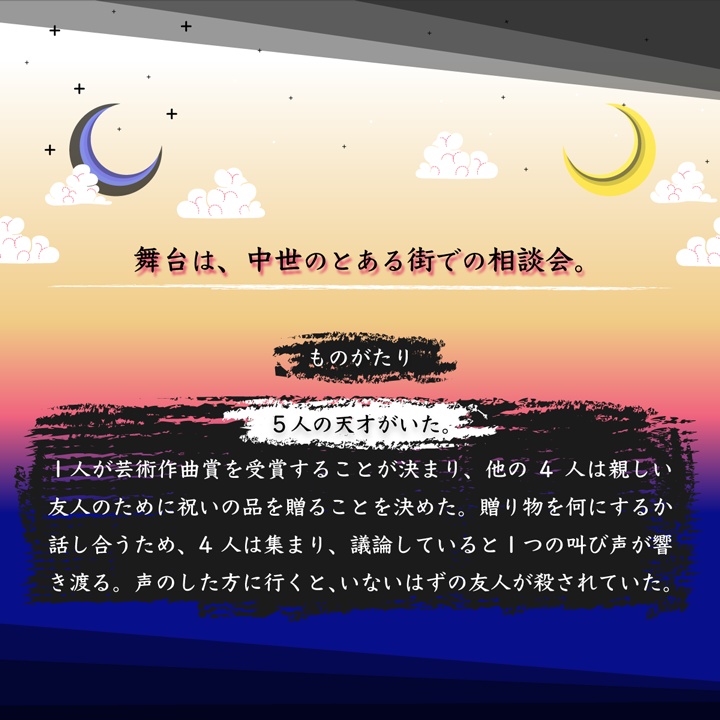 マーダーミステリー「ペルソナ剥がし」【DL販売】マダミス