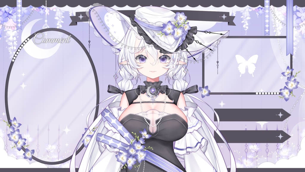 【Live2D Model 完成品フィギュア】❤Overclock NyanNyan❤幽蜜魔女❤