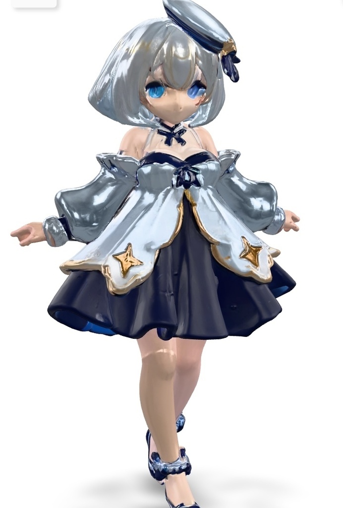 Two 3D character Models