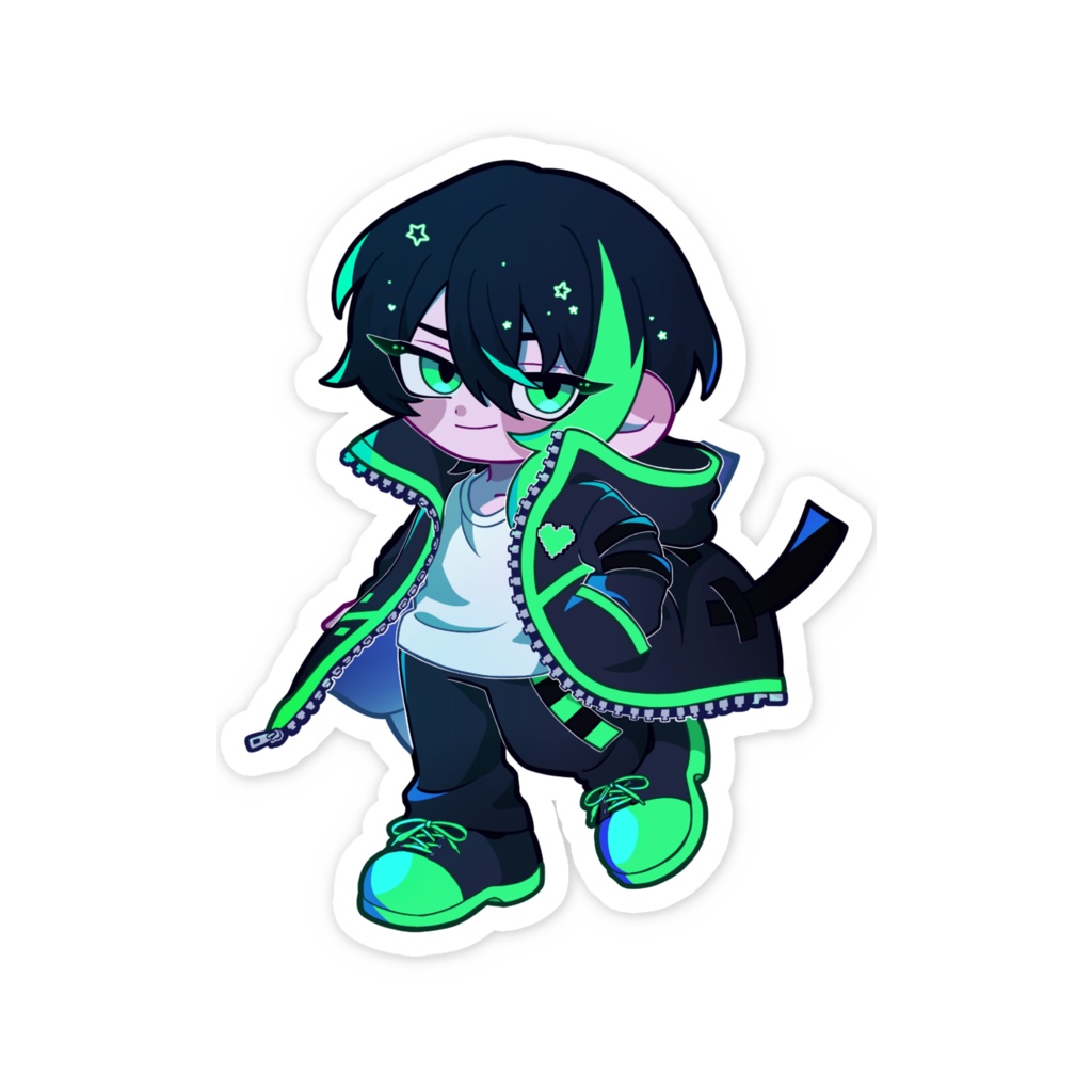 スマホステッカー-※Walking-