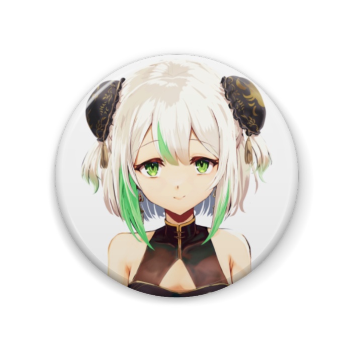 【限定/受注生産】2025祈蒔すずねTikTok1周年記念グッズ（缶バッチB）