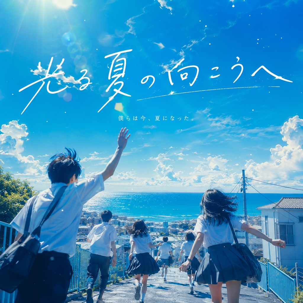 青春BGM｜夏の思い出・エモい映像に合う感動音楽【光る夏の向こうへ】
