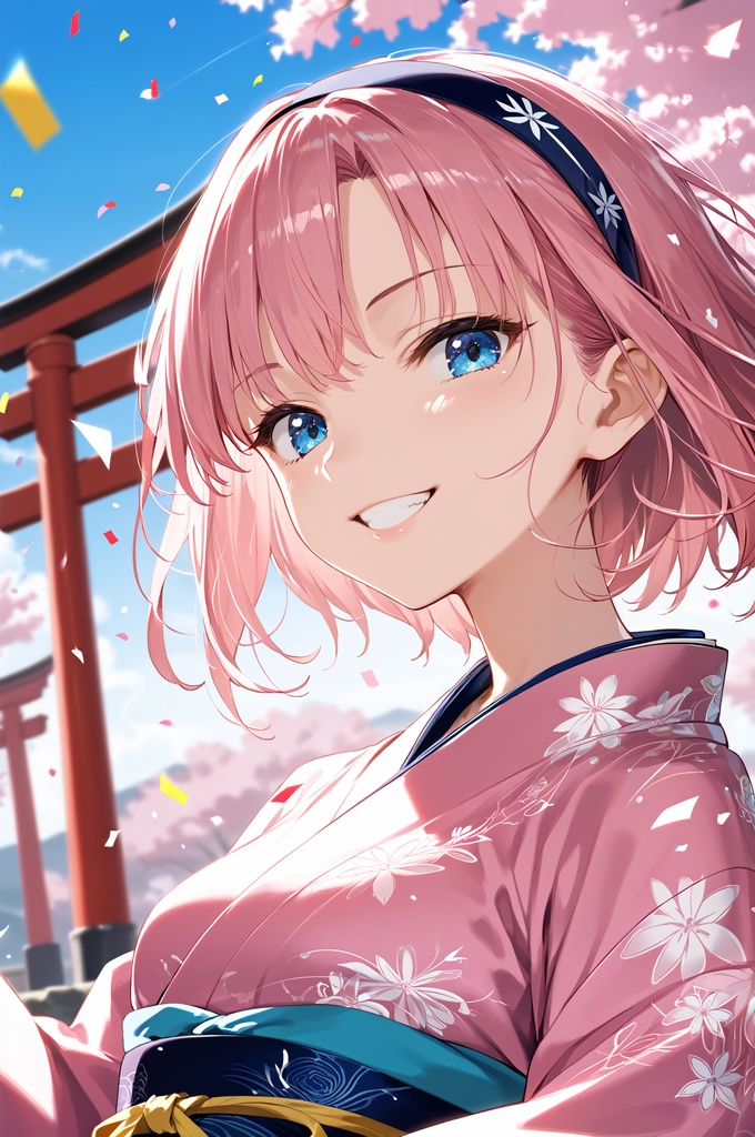 ゆめおりちゃん 新年着物詰め合わせ