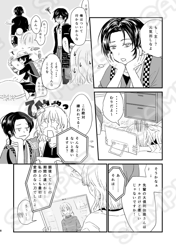 とある本丸がくりさにになる話