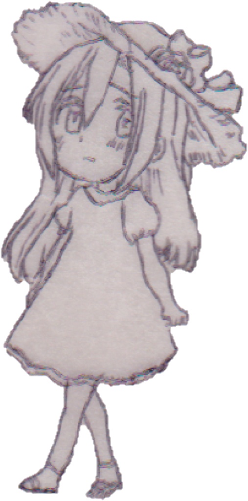 萌え絵の原画をどうぞとよければ色付けて見せて欲しい