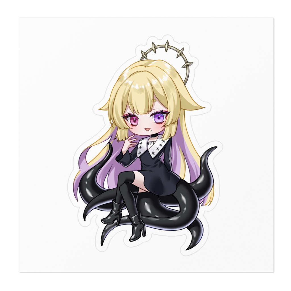 月華蘭 ステッカー