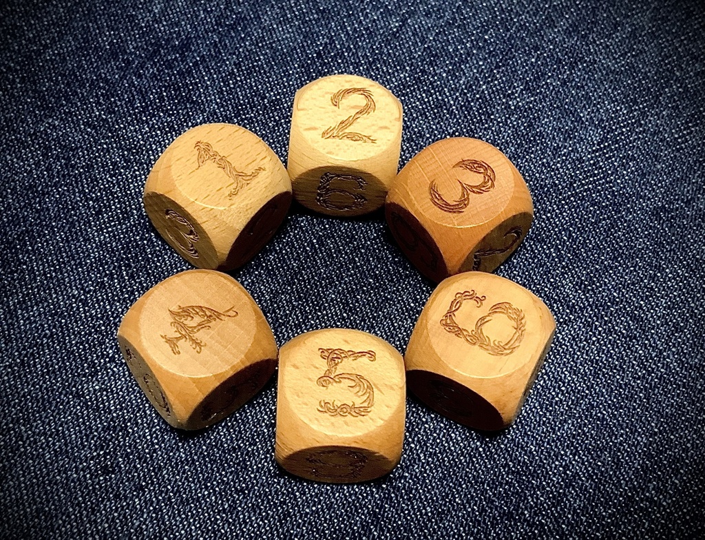 オリジナルダイス(単品) ※お得なセット販売は別ページに有り