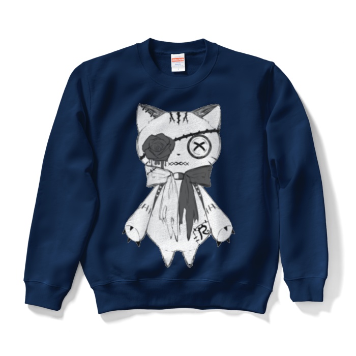 リンクル スウェット(白猫ver.)