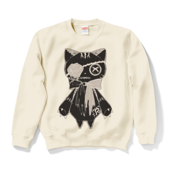 ちょろころ スウェット(黒猫ver.)