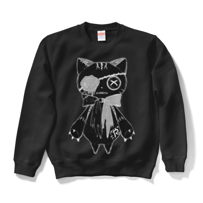 ちょろころ スウェット(黒猫ver.)