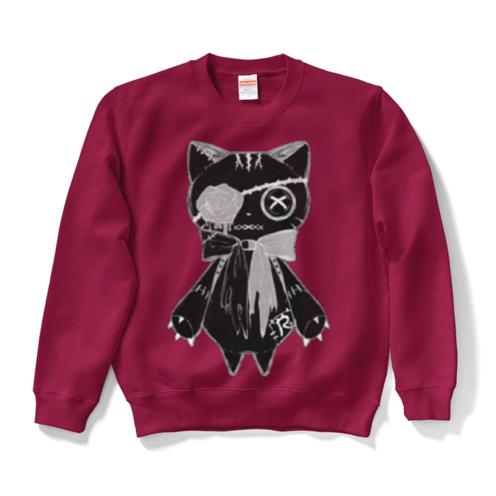 ちょろころ スウェット(黒猫ver.)
