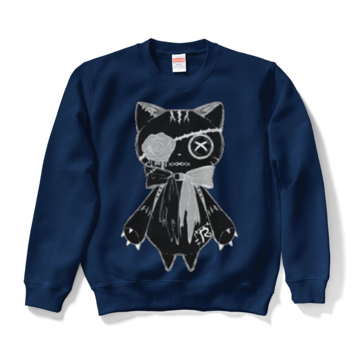 ちょろころ スウェット(黒猫ver.)