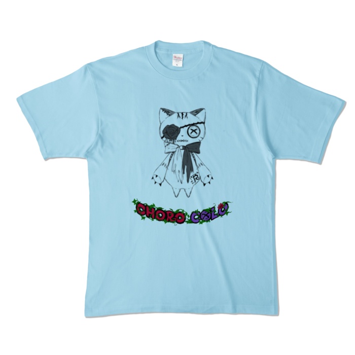 リンクル 淡色Tシャツ(ロゴ有)