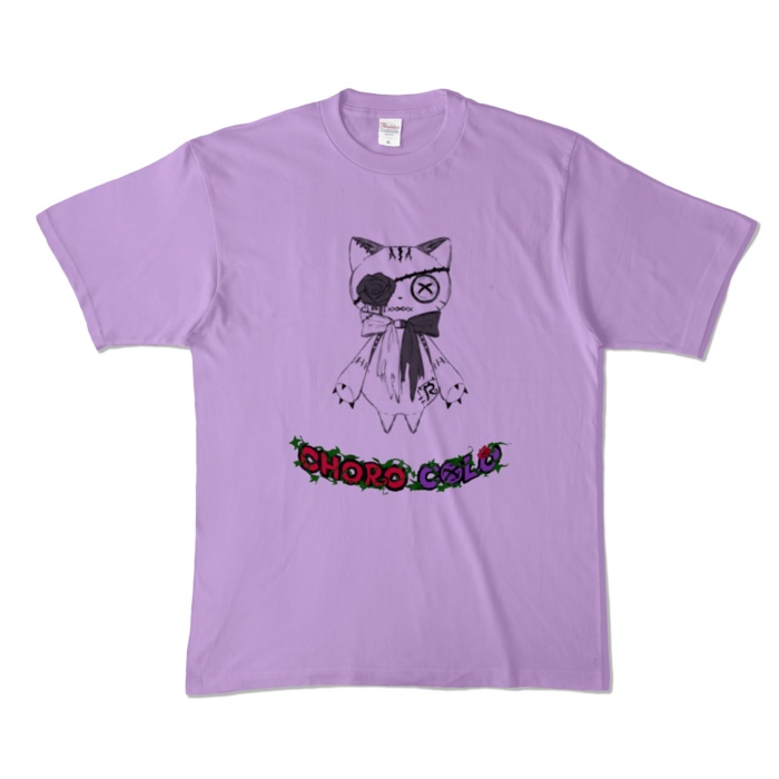 リンクル 淡色Tシャツ(ロゴ有)