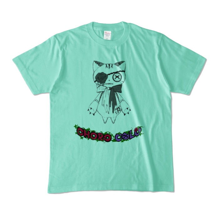 リンクル 淡色Tシャツ(ロゴ有)