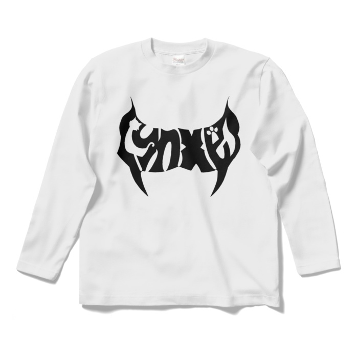 Lynxes ロングTシャツ（黒文字）