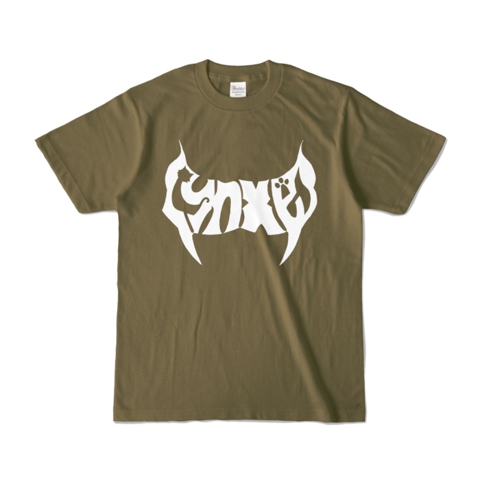 Lynxes カラーTシャツ(白文字)