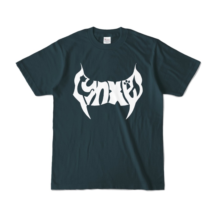 Lynxes カラーTシャツ(白文字)