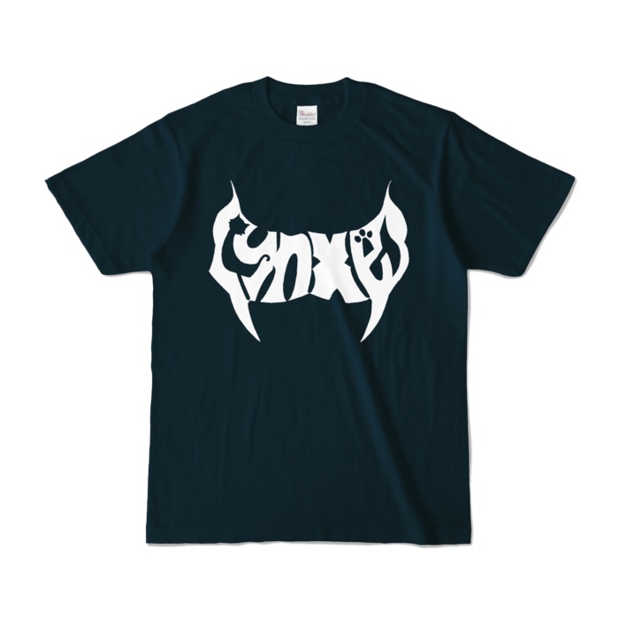 Lynxes カラーTシャツ(白文字)